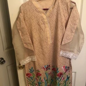 1 piece Indian Pakistani Kurta Salwar Kameez Dress